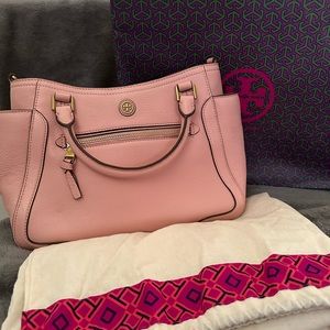 Tory Burch Frances Small Satchel Pink ✨Host Pick✨